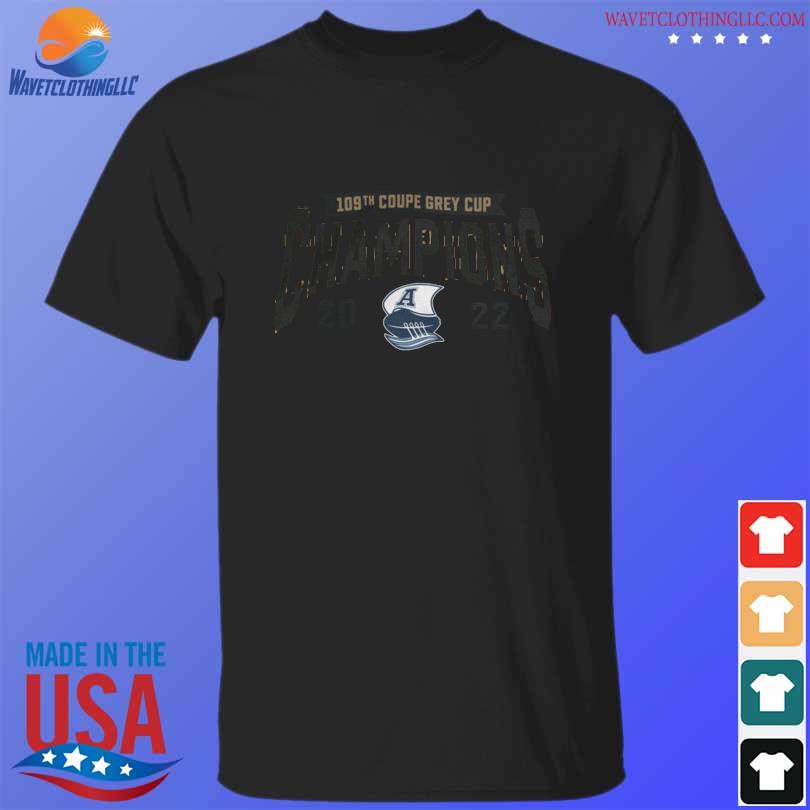 Argos new era 109th grey cup champions shirt