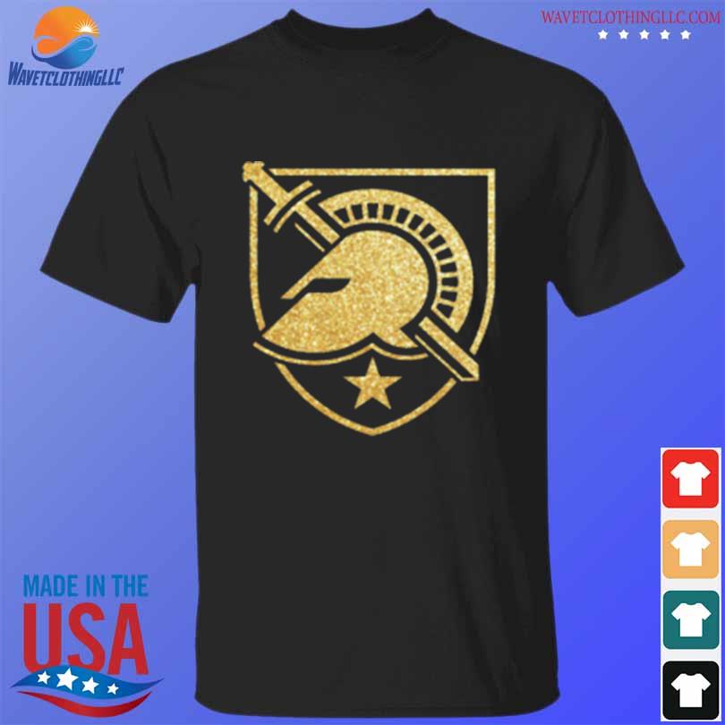 Army black knights 1st armored division old ironsides rivalry gradient logo two-hit shirt