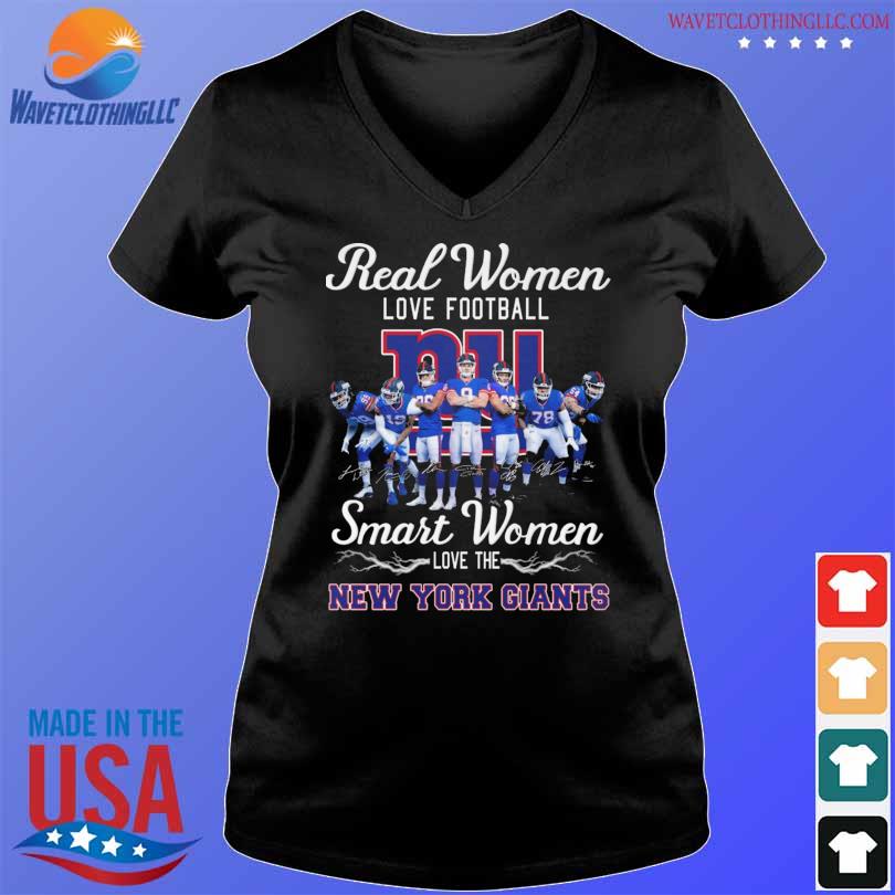 Real Women Love Football Smart Women Love The New York Giants Champion Shirt,  hoodie, sweater, long sleeve and tank top