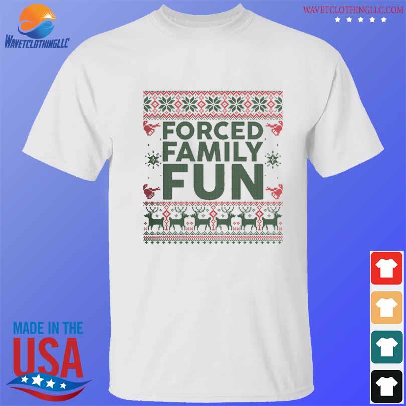 Best forced family fun ugly Christmas sweater