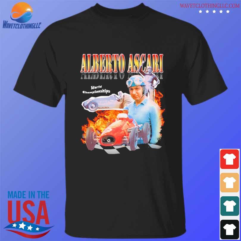 Best formula 1 legend vintage design premium alberto ascari shirt