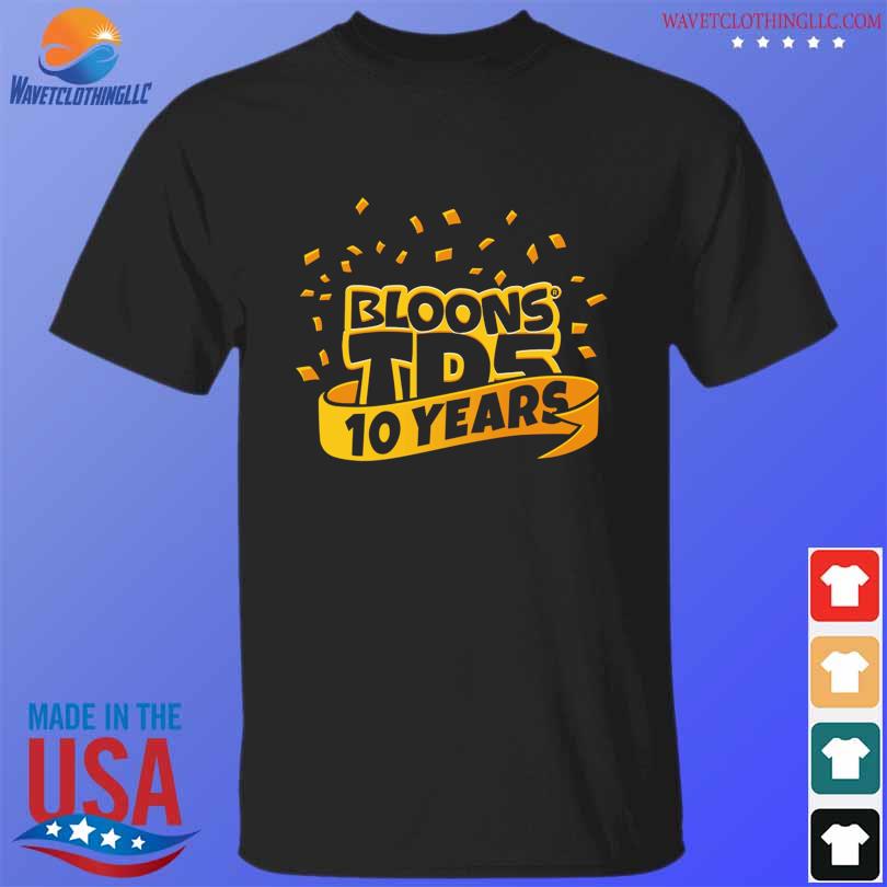 Bloons td5 10th anniversary shirt