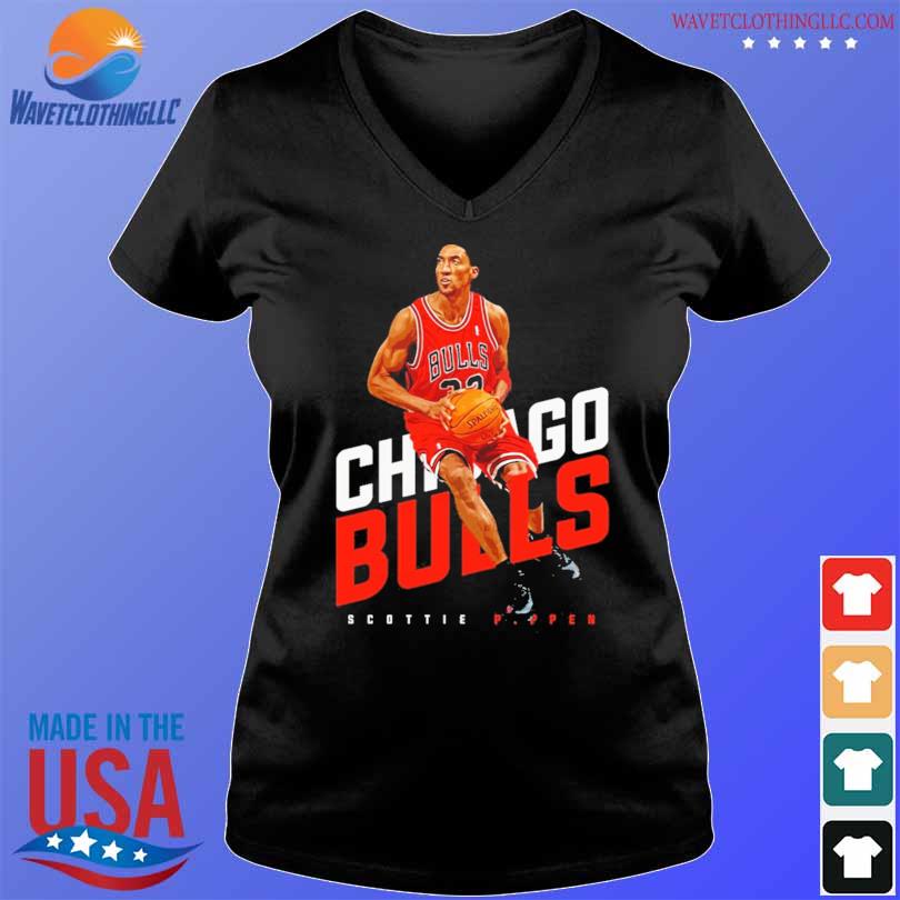 Chicago bulls basketball red art scottie pippen shirt, hoodie