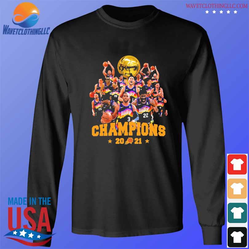 Official Chris paul and devin booker champions 2021 basketball shirt,  hoodie, sweater, long sleeve and tank top