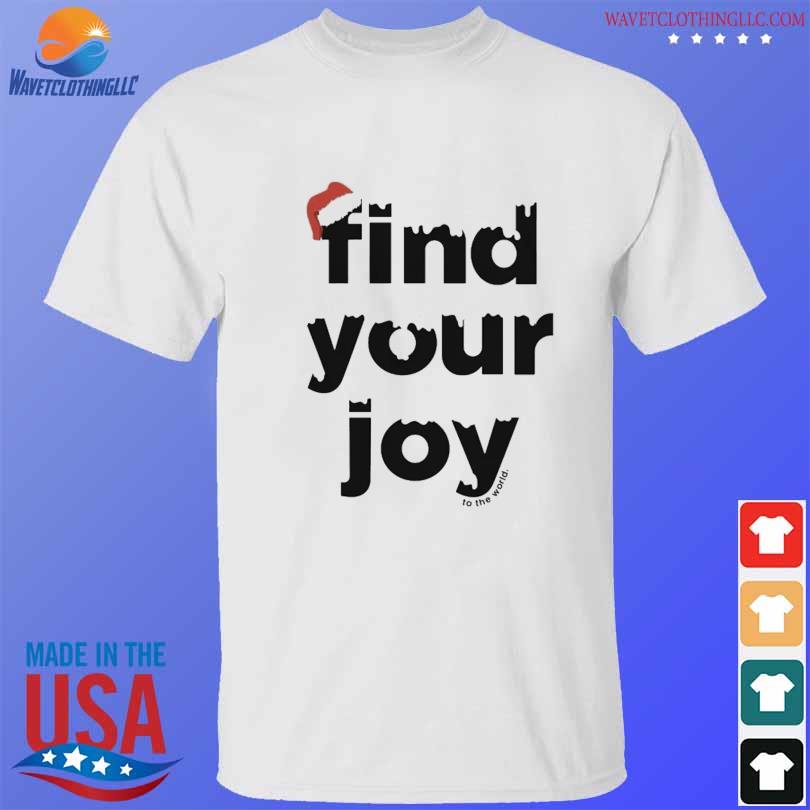 Find your joy santa Christmas sweater