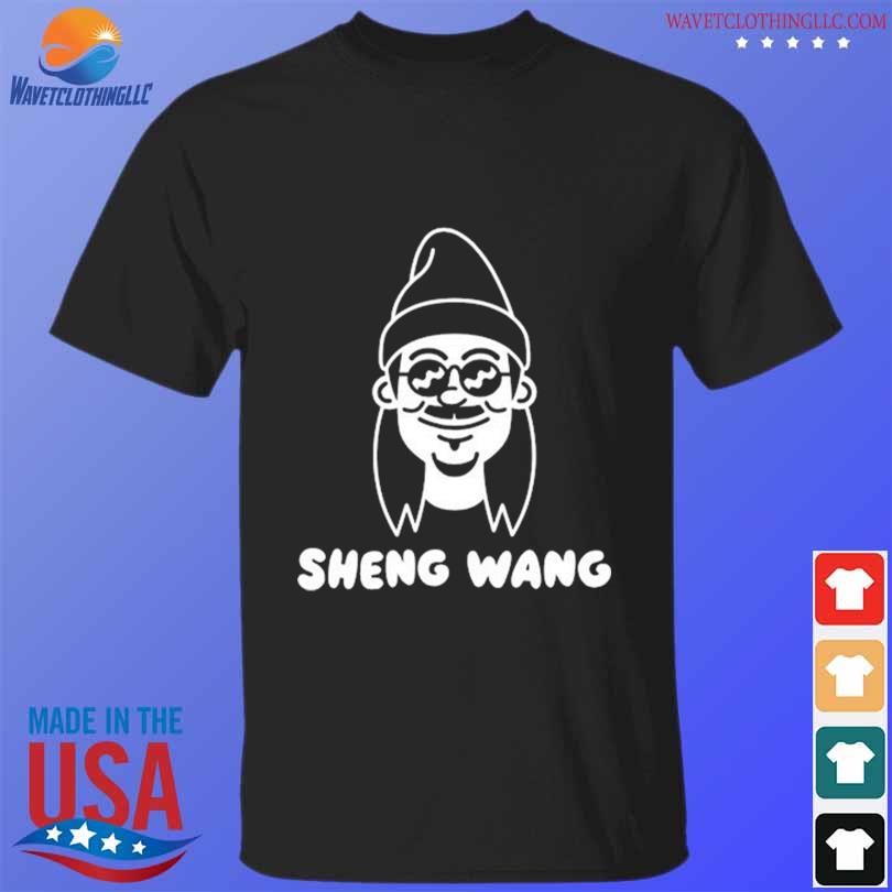 Funny sheng wang black shirt