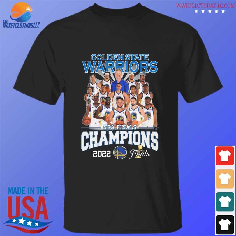 Golden State Warriors champions NBA finals champions 2022 shirt