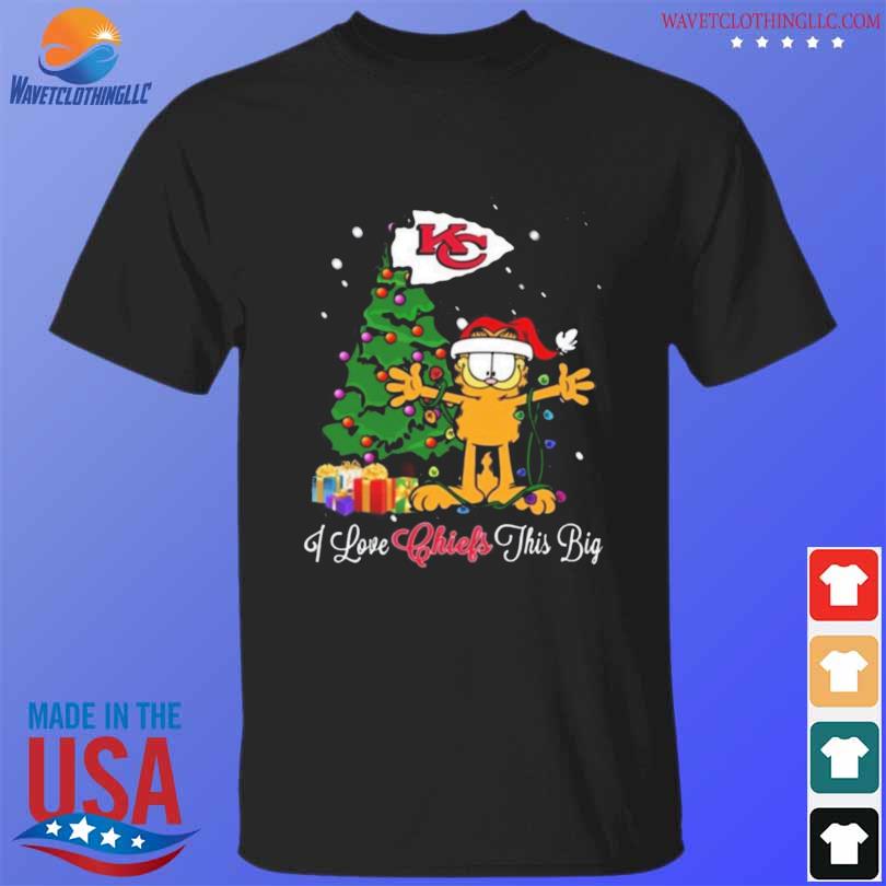 Kansas City Chiefs Garfield Christmas Sweatshirt - Freedomdesign