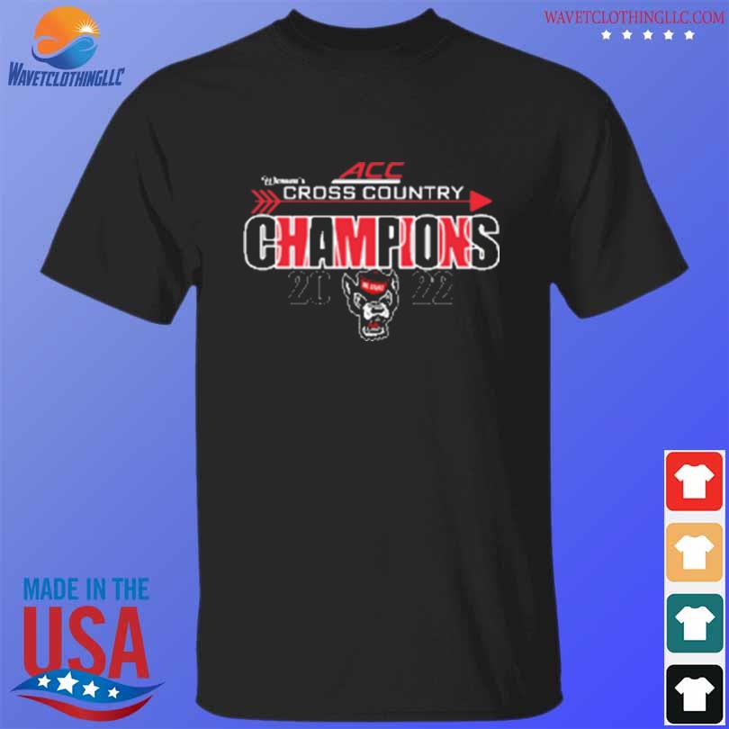 Nc state wolfpack 2022 women's cross country acc champion shirt