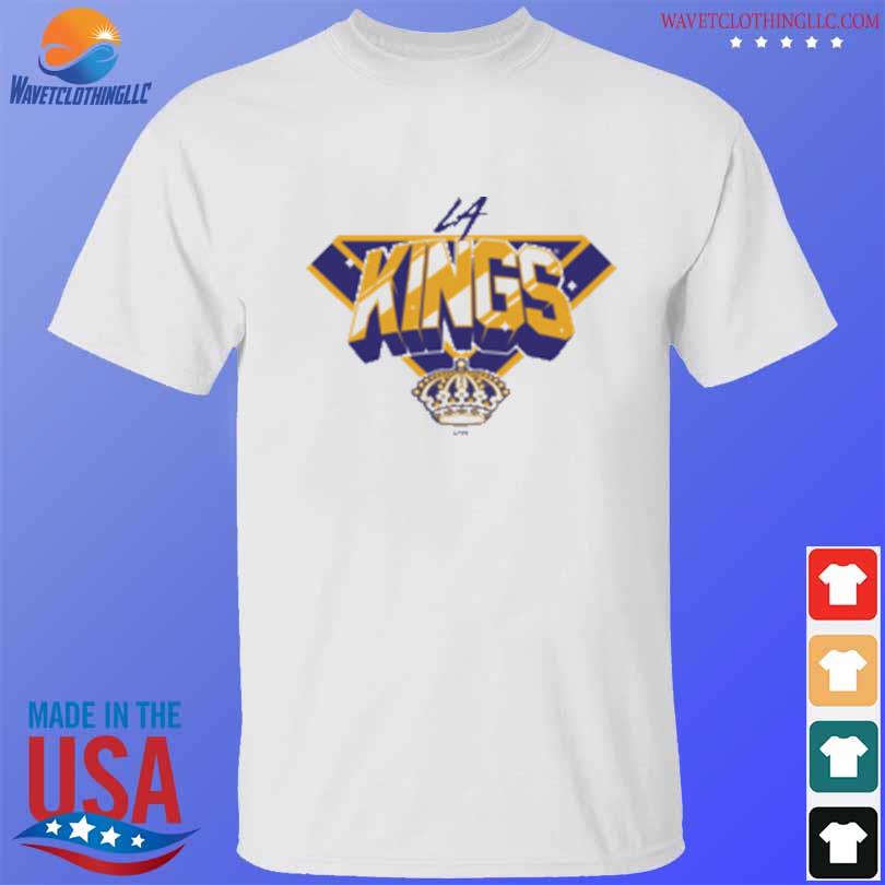 Nhl los angeles kings white team jersey inspired shirt