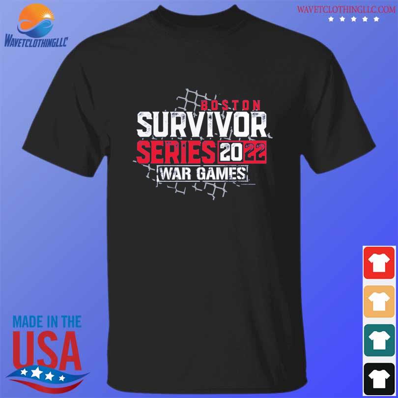 Nice boston survivor series 2022 war games shirt