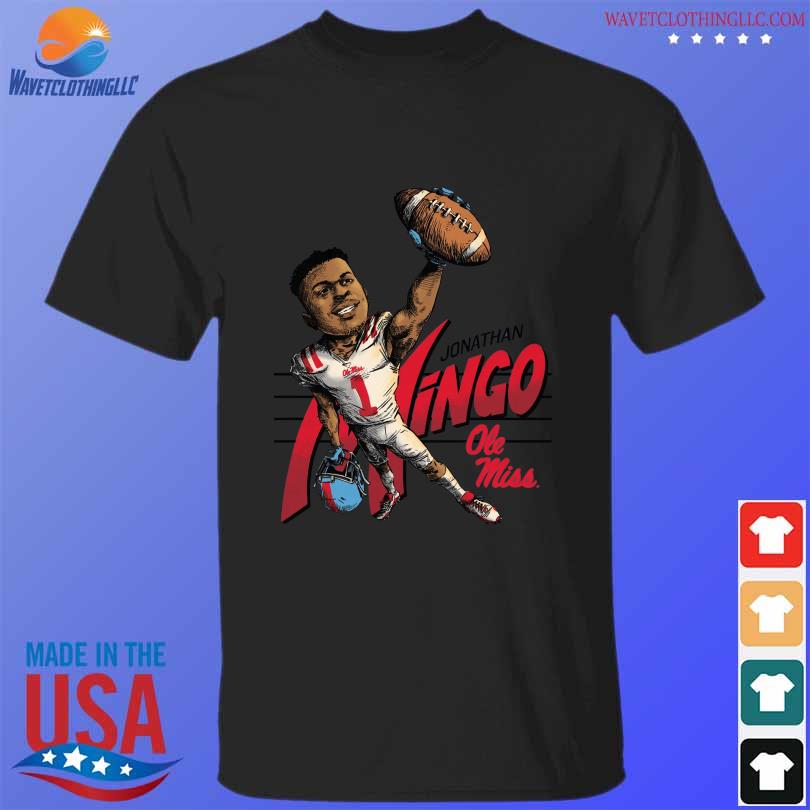 Official Jonathan mingo caricature Ole Miss shirt