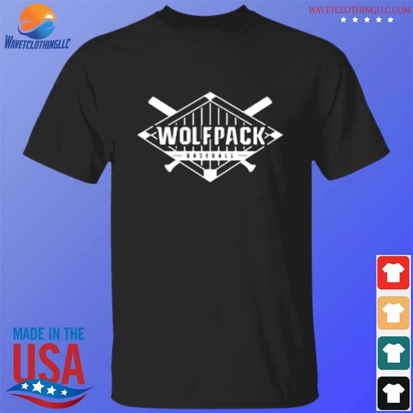 Original nc state wolfpack baseball diamond shirt