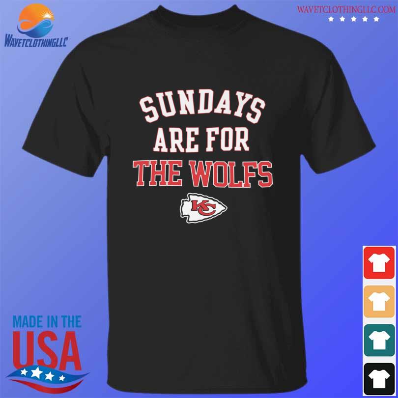 Original sundays are for the wolfs kansas city chiefs shirt