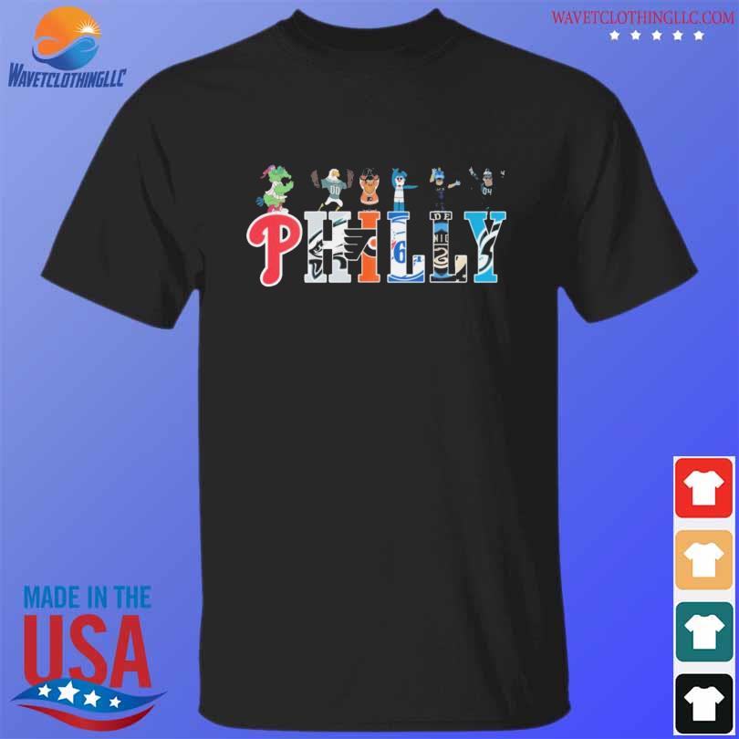 Philadelphia sports teams mascot 2022 shirt