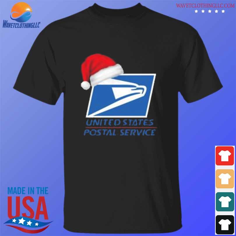 Santa united states postal service Christmas sweater
