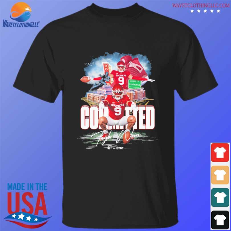 Taylor wein committed boomer oklahoma football shirt