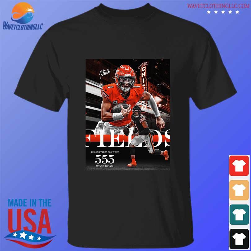 Justin Fields Chicago Bears retro shirt, hoodie, sweater, long sleeve and  tank top