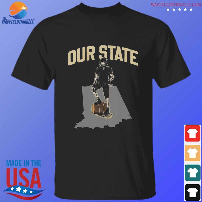 Top our state pur shirt