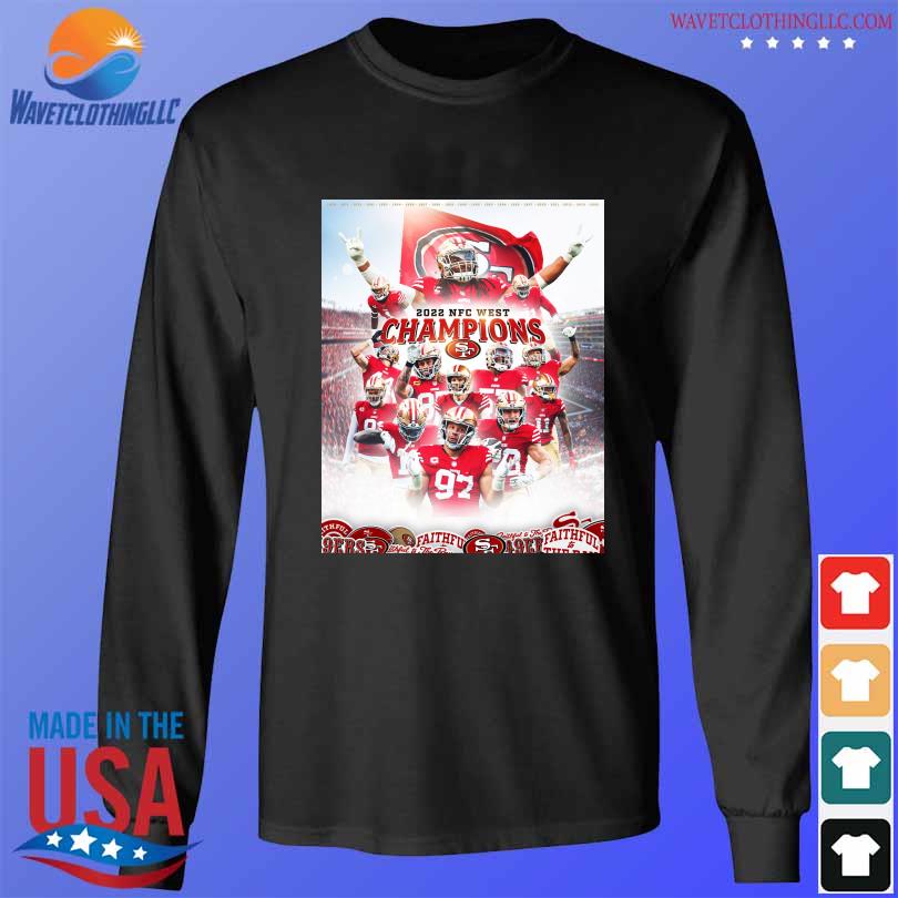 San Francisco 49Ers Are 2022 Nfc West Champions shirt, hoodie, sweater and  long sleeve