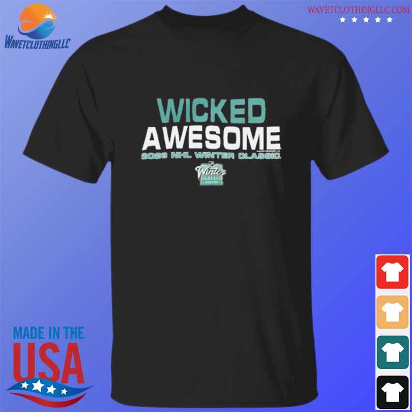 2023 nhl wicked awesome nhl winter boston 2023 shirt
