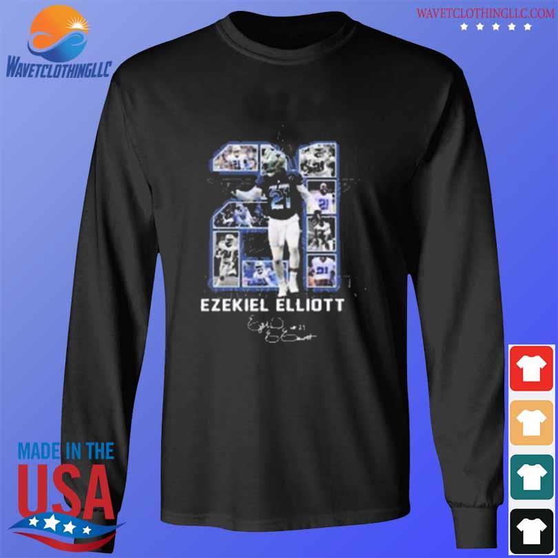 21 ezekiel elliott mvp Dallas Cowboys signature shirt, hoodie, sweater,  long sleeve and tank top