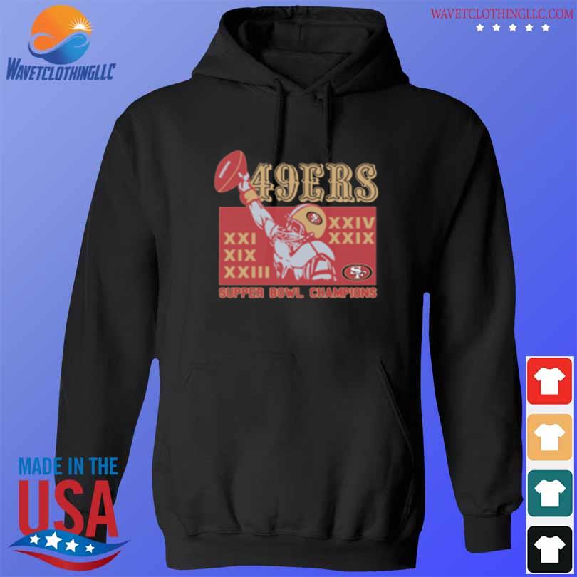 San Francisco 49ers 5 Time Super Bowl Champions shirt - Dalatshirt