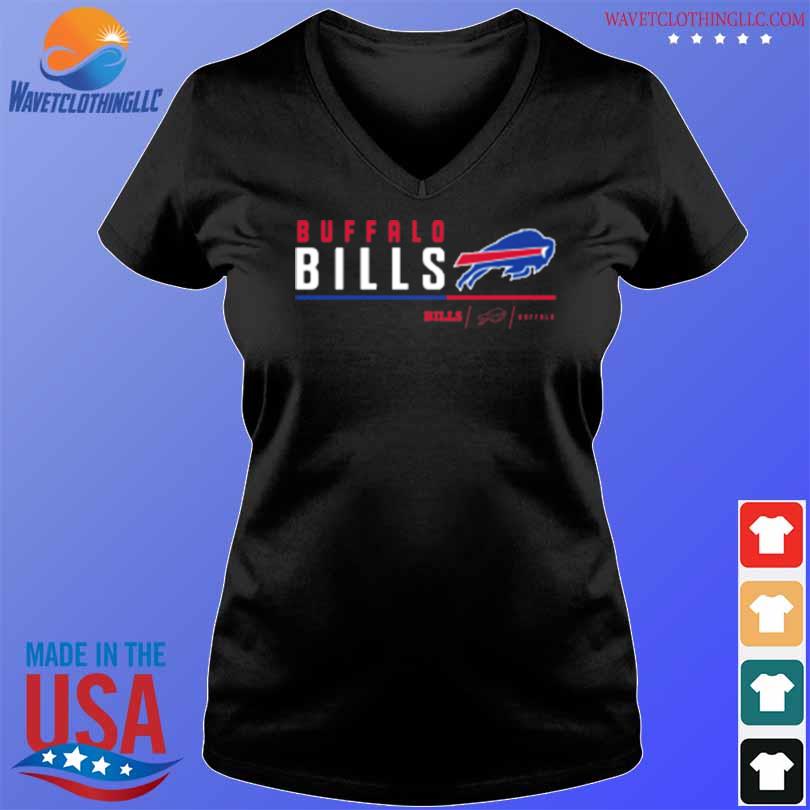 Buffalo Bills Nike Prime Logo Name Split Pullover Hoodie - Anthracite