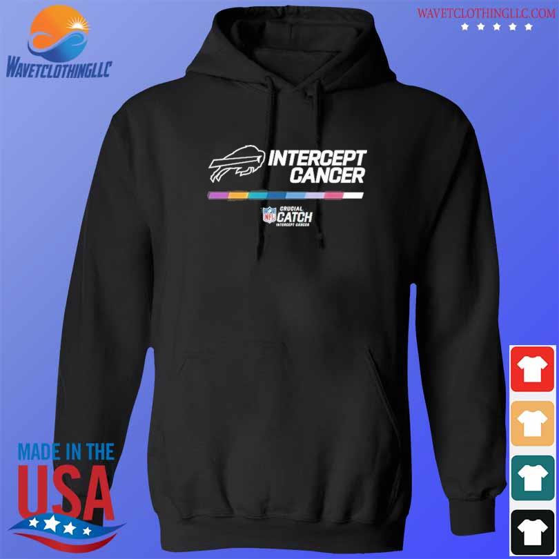 Buffalo bills intercept cancer 2022 nfl crucial catch shirt, hoodie,  longsleeve tee, sweater