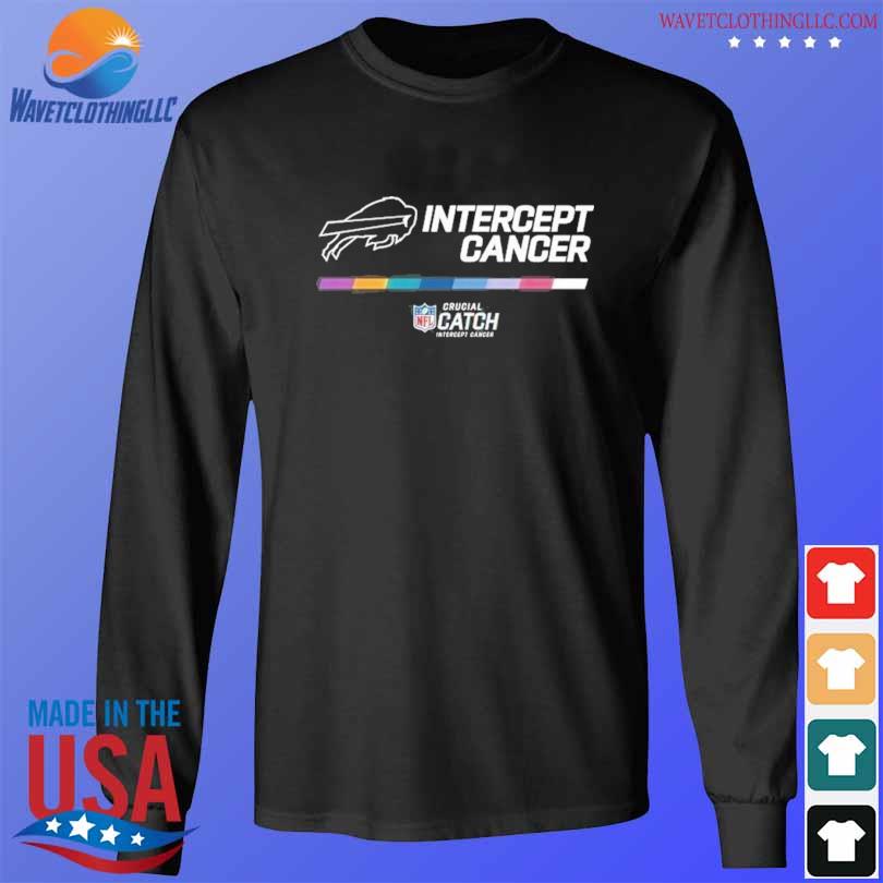 Buffalo Bills Intercept Cancer 2022 Nfl Crucial Catch Hoodie Unisex Gift