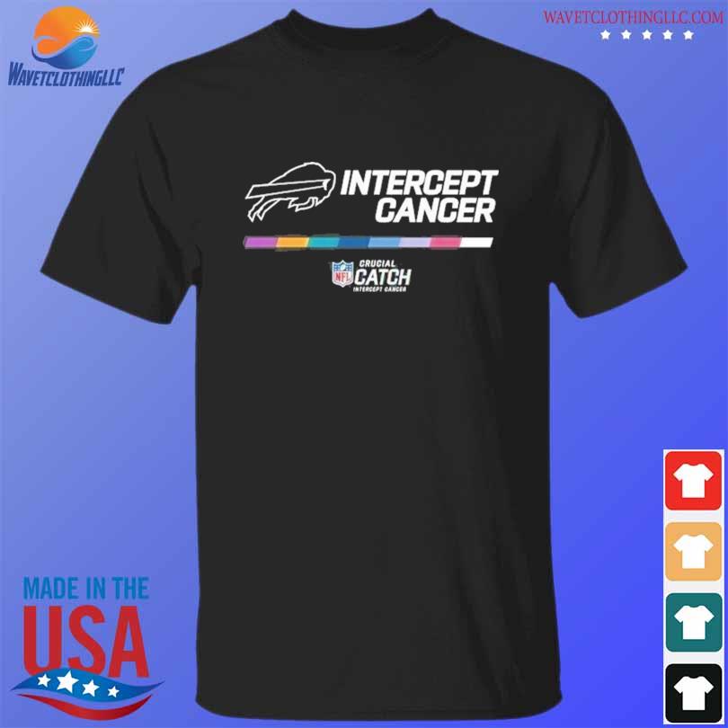 Buffalo Bills 2021 crucial catch intercept cancer shirt, hoodie, sweater  and v-neck t-shirt