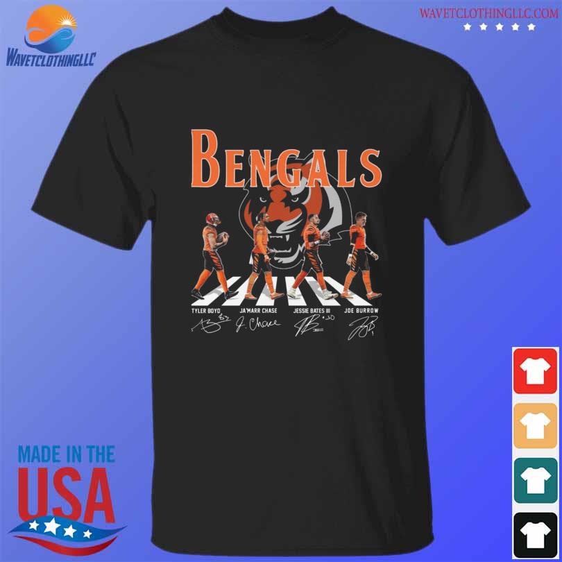 The Cincinnati Bengals Abbey Road Signatures T-Shirt, hoodie, sweater, long  sleeve and tank top