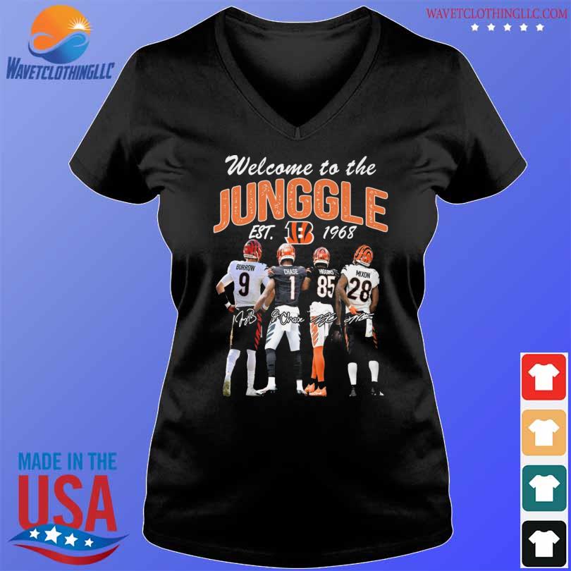 Cincinnati Bengals welcome to the jungle shirt, hoodie, sweater