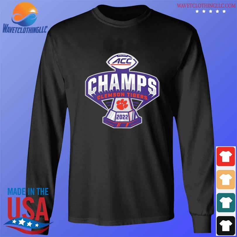 Clemson Tigers Champions Acc Football Conference 2022 Shirt Hoodie