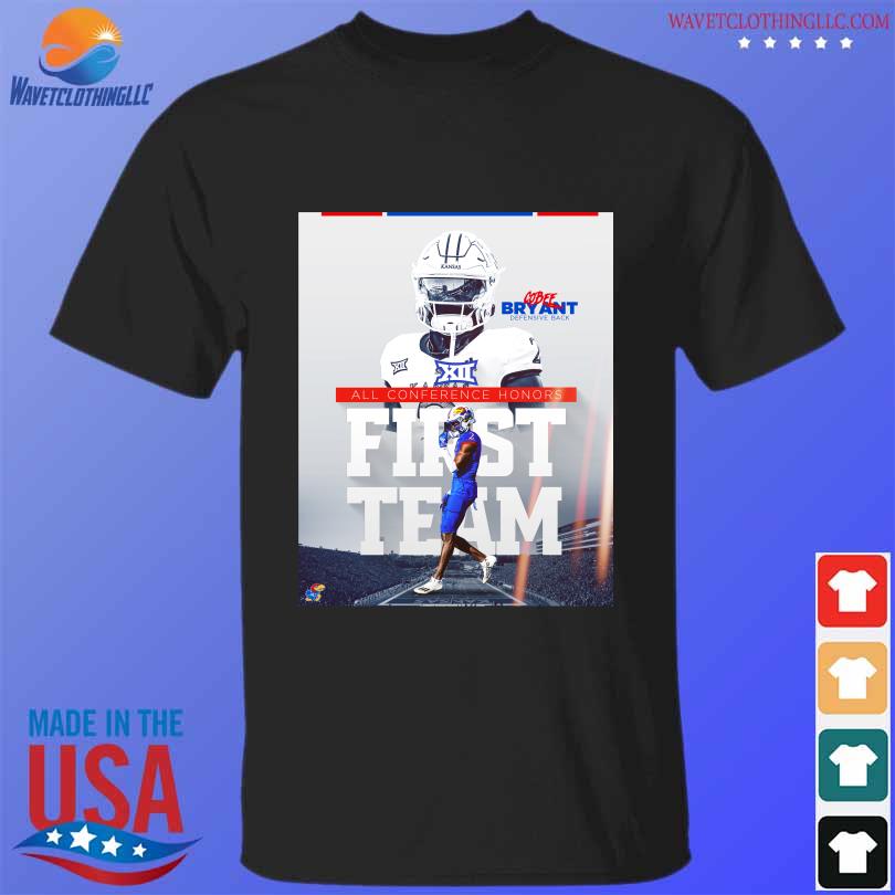 Cobee Bryant Kansas Jayhawks all conference honors first team shirt