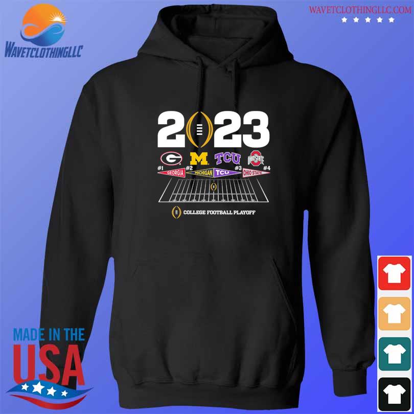 College Football Playoffs 4 Team Shirt, hoodie, sweater, long sleeve and  tank top