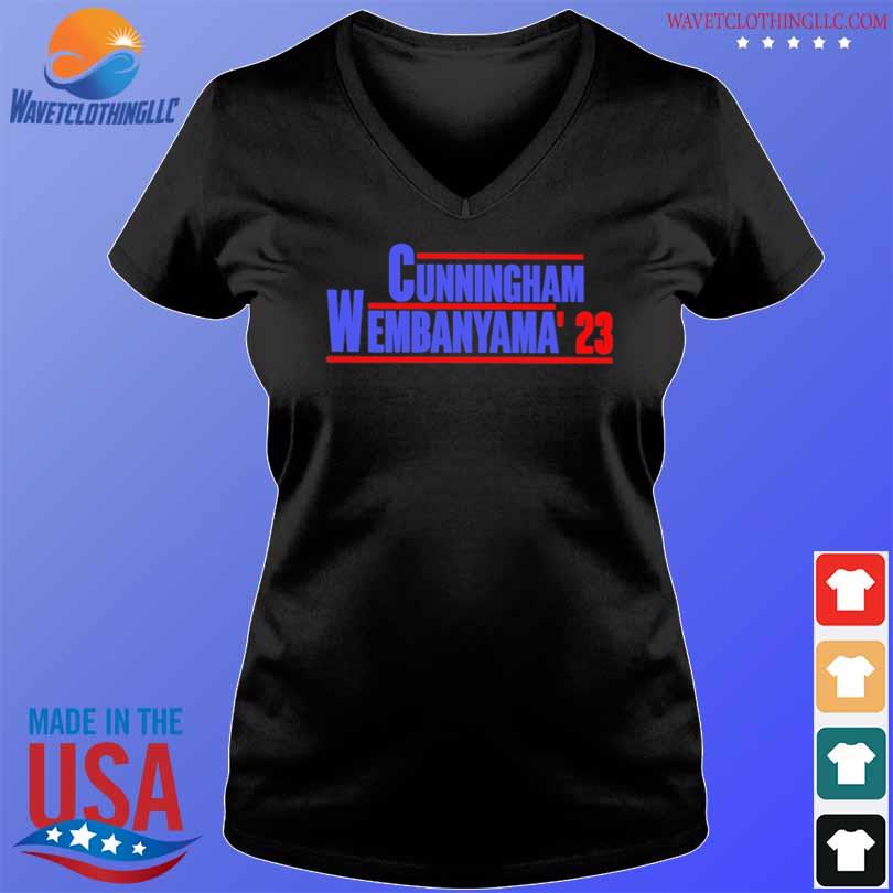 Cunningham Wembanyama 23 Shirt V-neck den