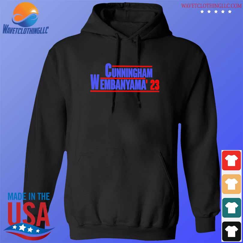 Cunningham Wembanyama 23 Shirt hoodie den