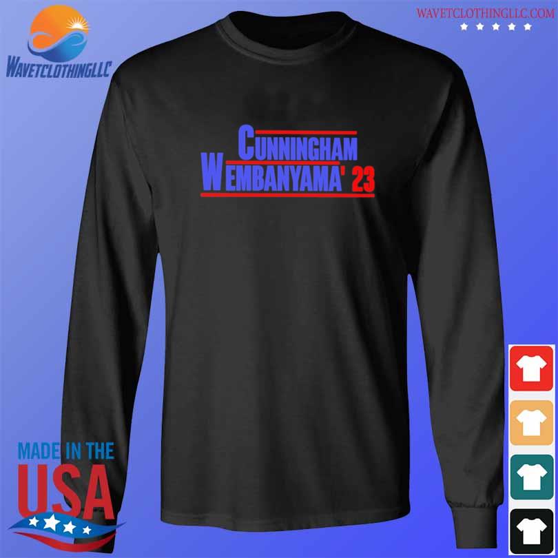 Cunningham Wembanyama 23 Shirt longsleeve den