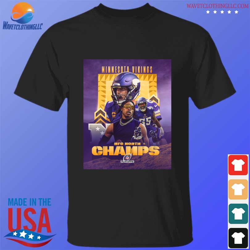 Minnesota Vikings 2022 NFC North Champions Go Vikings Signatures Sweatshirt,  hoodie, sweater, long sleeve and tank top