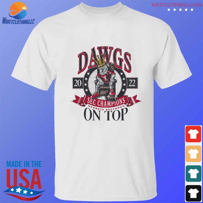 Dawgs Georgia bulldogs sec champs on top 2022 shirt
