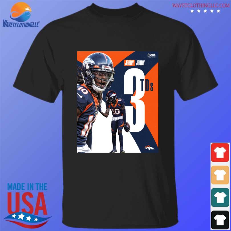 Jerry Jeudy Denver Broncos Jerseys, Jerry Jeudy Shirts, Apparel, Gear