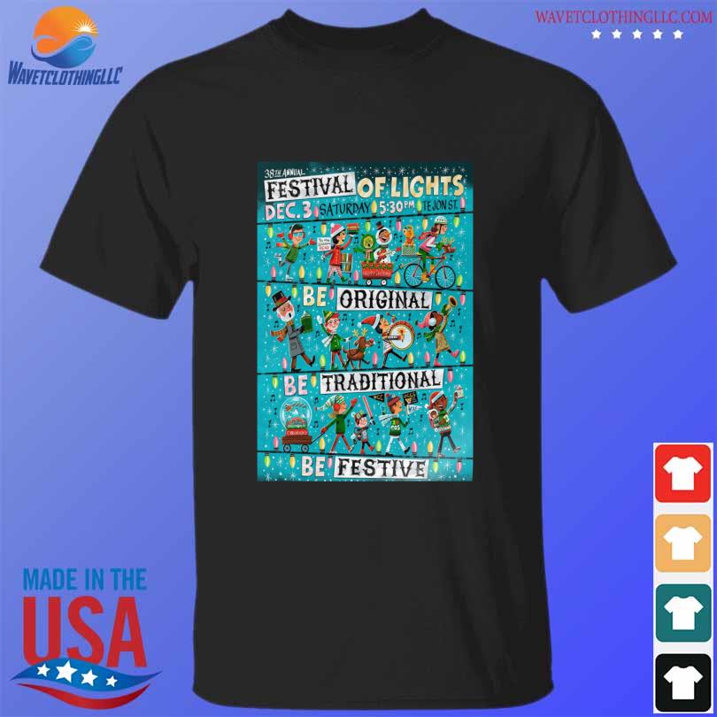 Festival of lights colorado dec 3rd 2022 38th annual festival of lights shirt