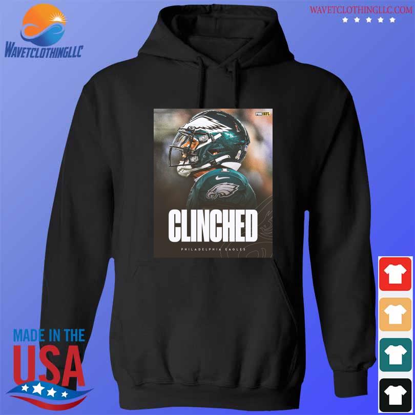 Philadelphia eagles clinched nfl playoffs 2022 shirt, hoodie, longsleeve  tee, sweater