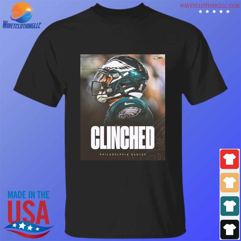 Philadelphia eagles clinched nfl playoffs 2022 shirt, hoodie, longsleeve  tee, sweater