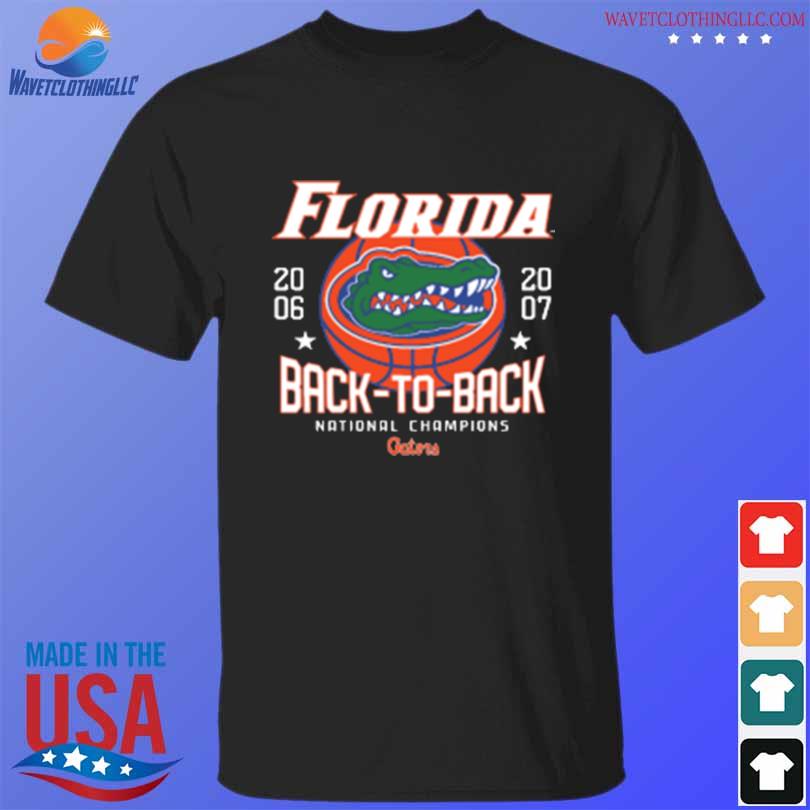 Florida gators back to back national champs shirt