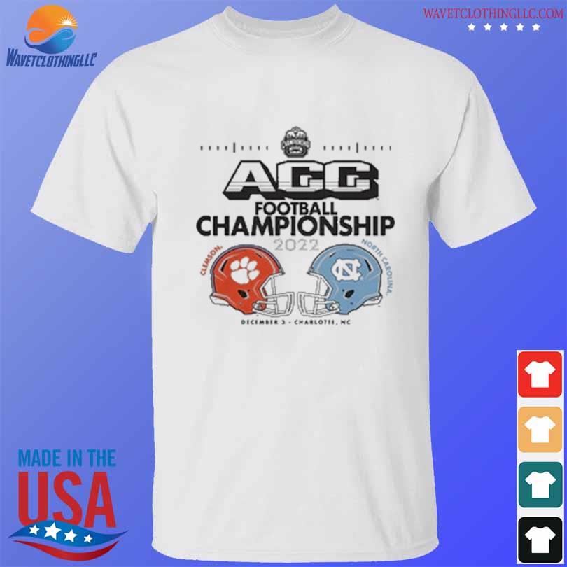 football championship 2022 Clemson Vs North Carolina shirt