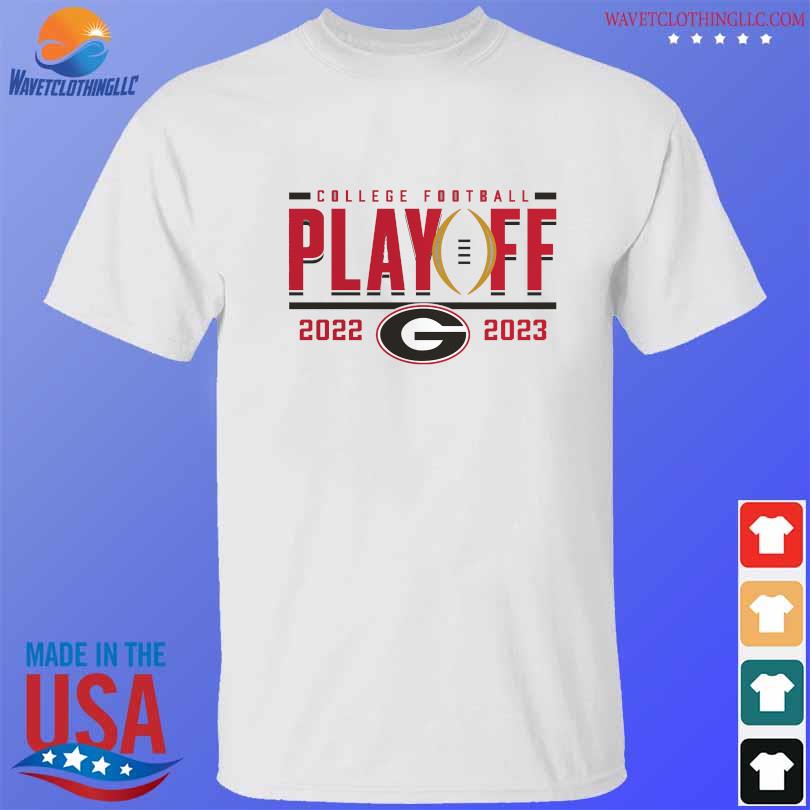 Funny Georgia bulldogs 2022 2023 college football playoff first down entry shirt