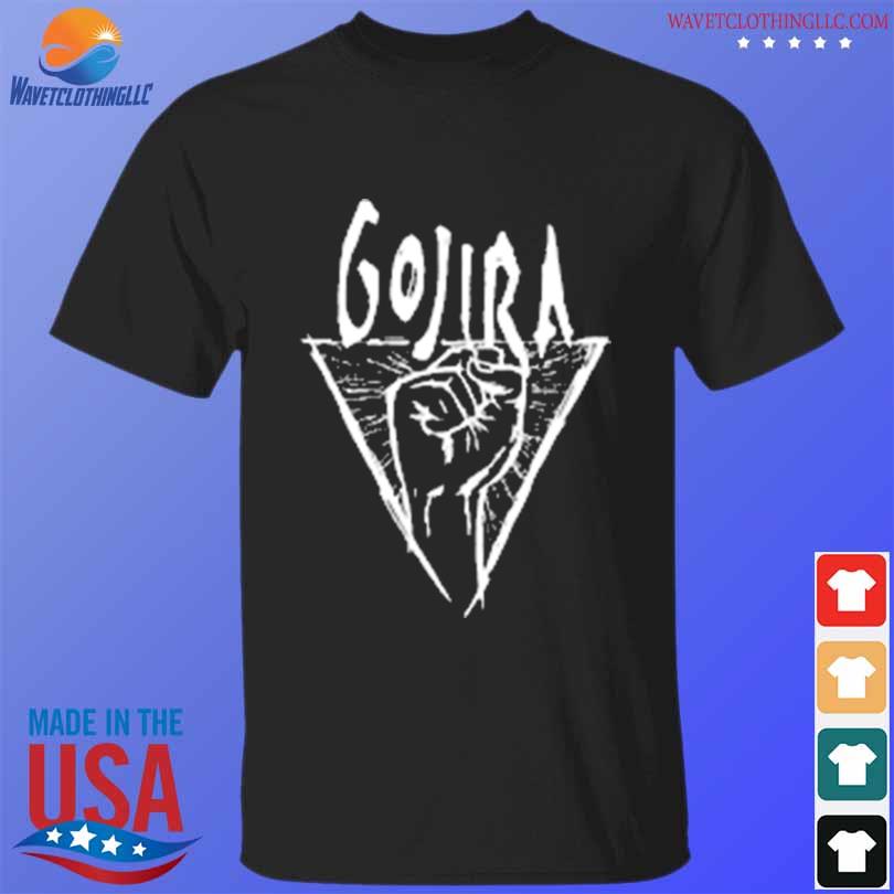 Gojira power glove logo shirt