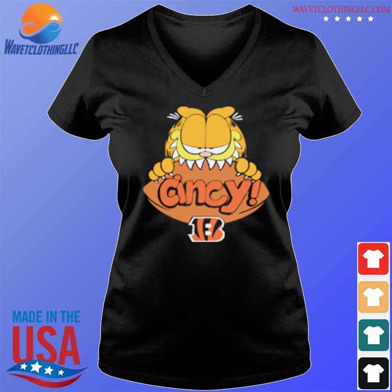 Homage NFL 2022 Garfield X Cincinnati Bengals T-Shirt